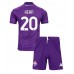 Fiorentina Moise Kean #20 Dětské Oblečení Domácí Dres 2024-25 Krátkým Rukávem (+ trenýrky)